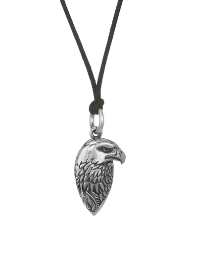 King Baby Studio Eagle Pendant Necklace In Silver