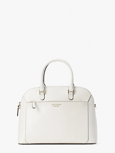 Kate Spade Louise Medium Dome Satchel In Parchment