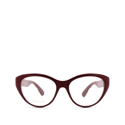 Gucci Gg0812o Burgundy Glasses