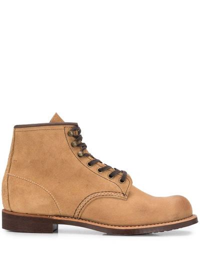Red Wing Shoes Blacksmith Leather Boots In Neutrals