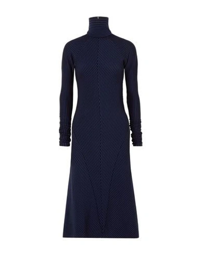 Haider Ackermann Knee-length Dress In Dark Blue