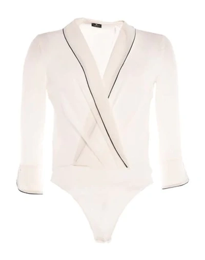 Elisabetta Franchi Blouses In White