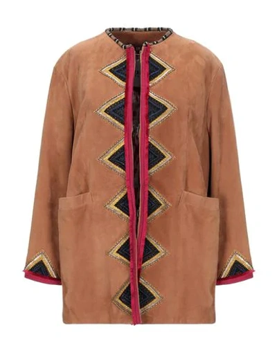 Bazar Deluxe Overcoats In Brown
