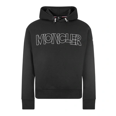 Moncler Grenoble Hoodie In Black