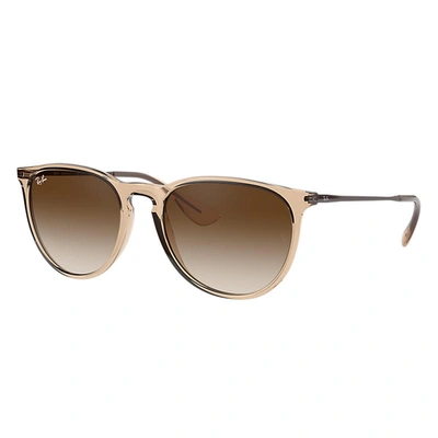 Ray Ban Erika Color Mix Sunglasses Brown Frame Brown Lenses 54-18