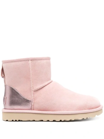 Ugg Shearling-lined Boots In Pink