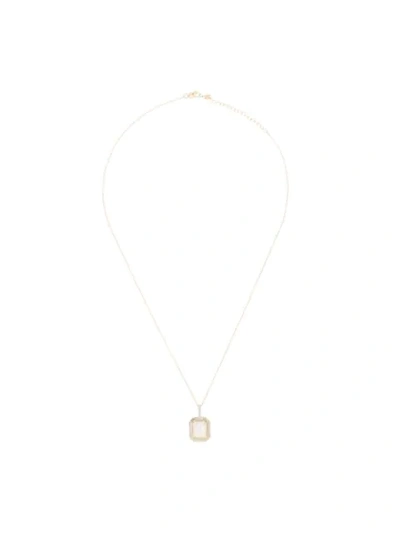 Mateo 14k Yellow Gold F-initial Diamond Necklace