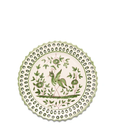 Tory Burch Oiseau Salad Plate, Set Of 4 In Green