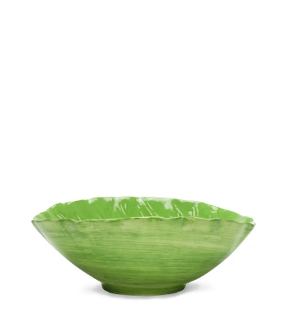 Tory Burch Lettuce Ware Serving Bowl In Green