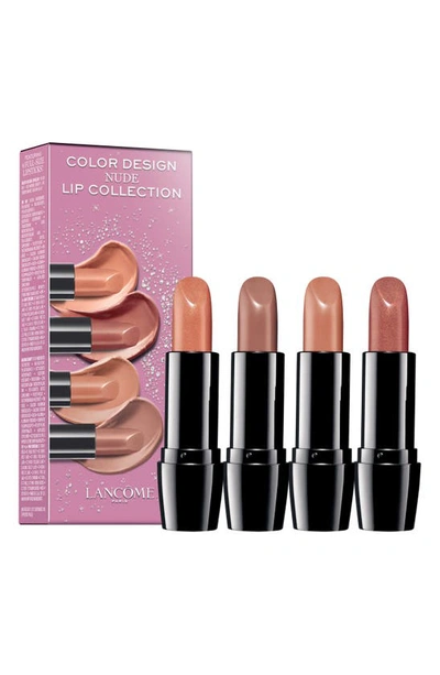 Lancôme Color Design Nude Lipstick Set