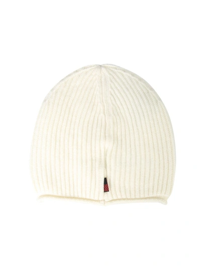 Woolrich Knitted Beanie In White