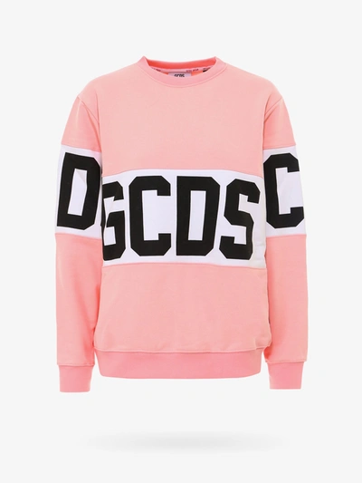 Gcds Sweastshirt In Pink
