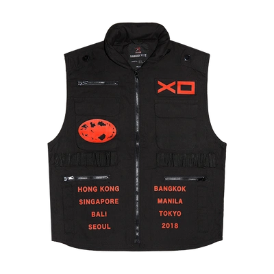 Pre-owned The Weeknd  Xo Asia Tour Ranger Vest Black