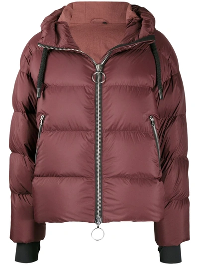 Ienki Ienki Dunno Padded Hooded Jacket In Red