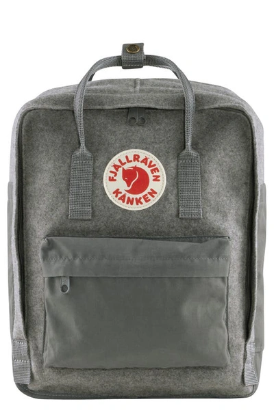 Fjall Raven Fjällräven Kånken Water Resistant Backpack In Granite Grey