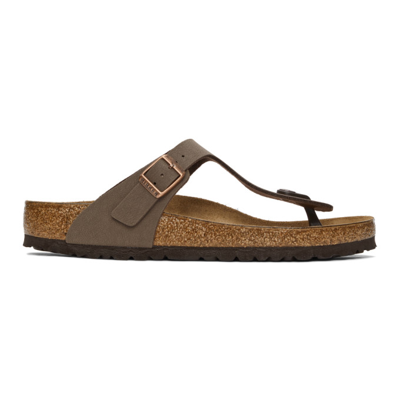 Birkenstock Mocha Brown Gizeh Thong Sandals