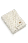 Ugg (r) Adalee Faux Fur Throw Blanket In Natural