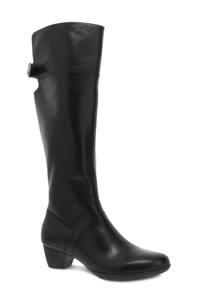 Dansko Dori Waterproof Knee High Boot In Black ModeSens