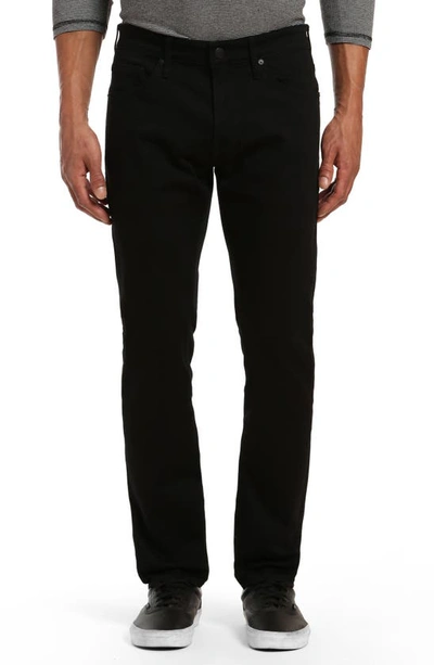 Mavi Jeans Jake Slim Fit Jeans In Double Black Supermove