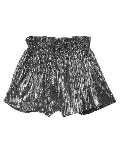 Aniye By Mirror Shorts In Silver