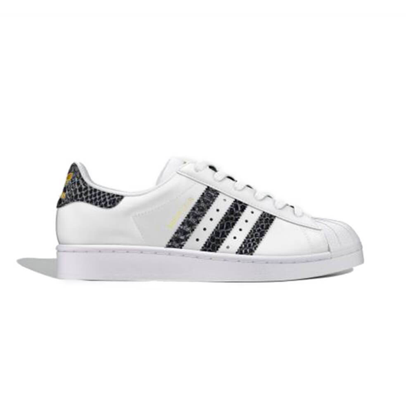 white superstar trainers