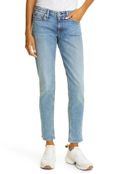 Rag & Bone Dre Low-rise Boyfriend Jeans In Edgecliff