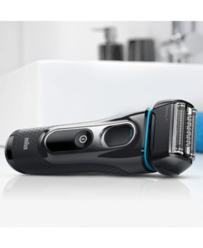 Braun 3080 Series 3 Cordless Shaver In Black