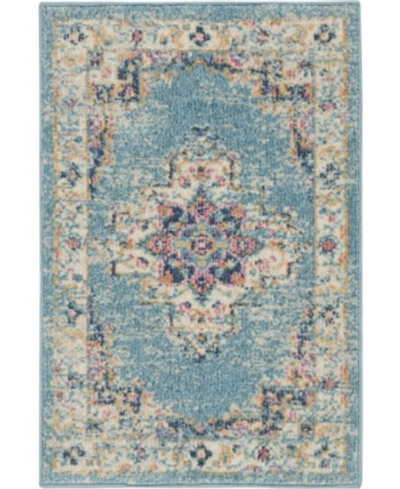 Long Street Looms Zeal Zea03 Mist 1'10" X 2'10" Area Rug