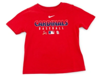 Nike Kids' Toddler St. Louis Cardinals Early Work T-shirt In Red