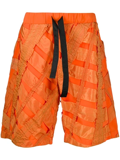 Raeburn Air Brake Shorts In Orange