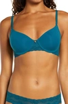 Natori Bliss Perfection Underwire Contour Bra In Sea Green