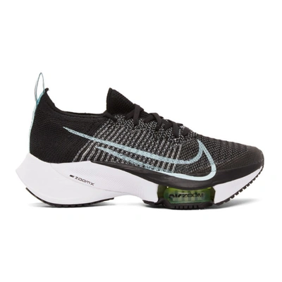 Nike Air Zoom Tempo Next% Women's Road Running Shoes In Black/ice