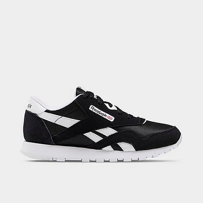 Reebok Kids' Classic Nylon Shoes In Black