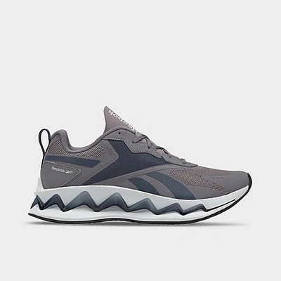 Reebok Women's Zig Elusion Energy Running Shoes In Gravity Grey/smoky Indigo/glass Pink