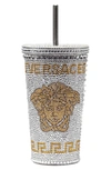 Versace Medusa Studs Travel Cup In White