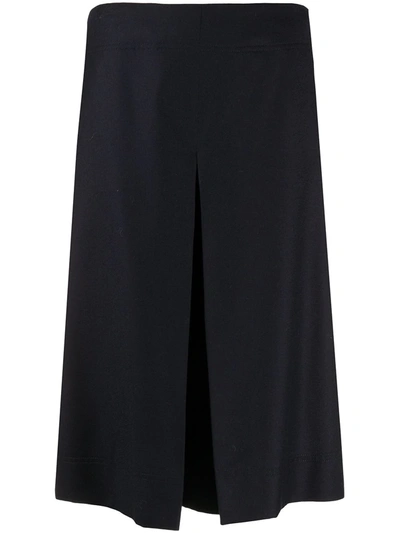 Apc Front Slit Shorts In Blue