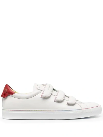 Givenchy Touch-strap Low-top Sneakers In White