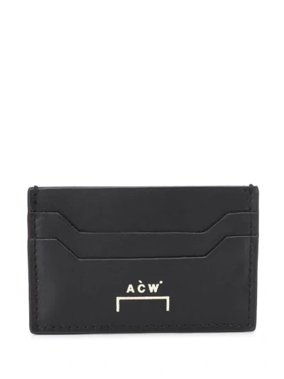 A-cold-wall* Logo Stamp Cardholder In Black