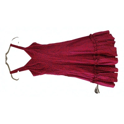 Pre-owned Marc Jacobs Red Cotton Dress
