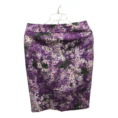 Pre-owned Jcrew Mid-length Skirt In Purple