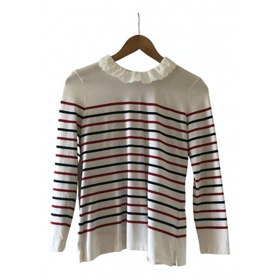 Pre-owned Claudie Pierlot White Cotton  Top