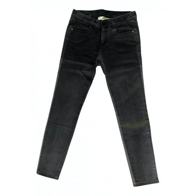 Pre-owned Stella Mccartney Slim Jeans In Anthracite