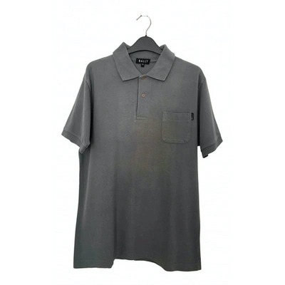 Pre-owned Bally Green Cotton Polo Shirts