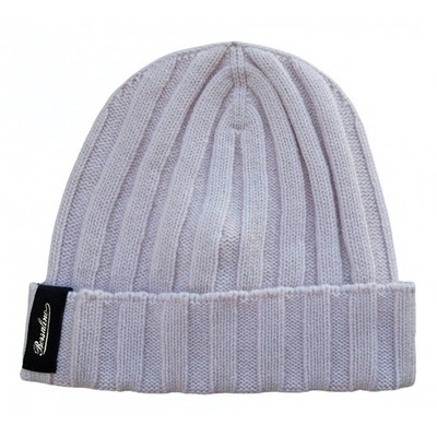 Pre-owned Borsalino Beanie In Pink