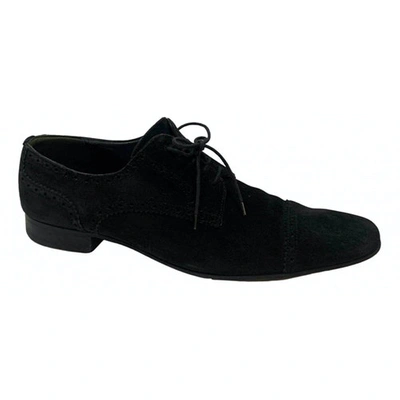 Pre-owned Bally Lace Ups In Black