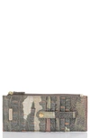 Brahmin Muse Melbourne Croc Embossed Leather Card Wallet