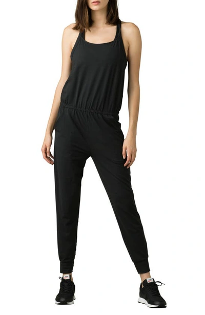 Prana Inigma Jumpsuit In Solid Black