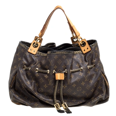 Pre-owned Louis Vuitton Monogram Canvas Limited Edition Irene Bag In Brown