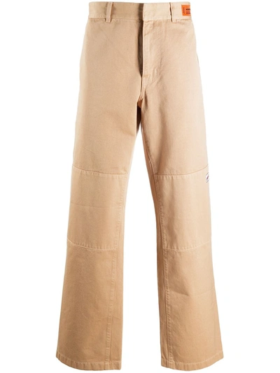 Heron Preston Straight-leg Trousers In Neutrals