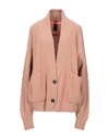 Circus Hotel Cardigans In Pale Pink